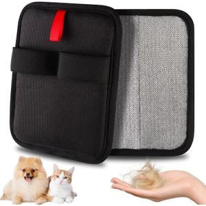 3 x 2 Pcs Static Pet Hair Removal Gloves, Reusable Electrostatic Pet Cat Dog Hair Remover Grooming Gloves Brush Tool for Couch, Furniture, Carpet, Car Seat