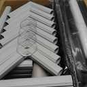 ZEEBABA Baby Playpen,71x47 inch Playpen for Babies and Toddlers, Play Pen for Kids, Play Pens for Babies and Toddlers for Apartment (Without mat) (Gray)