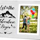 Engagement Picture Frames, Wedding Gifts for Engaged Couples, Engagement Gifts for Friends, Congratulation Presents for Newly Engaged Couples, Engagement Photo Frame Gift12P049, 9.8"L x 7.8"W