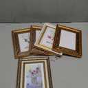 16 Pcs Gold Vintage Picture Frames Gallery Wall Frame Set Antique Collage Gallery Photo Frame Decor 3 Sizes Farmhouse Picture Frames Set with 8x10, 5x7, 4x6 for Home Wall Tabletop Display