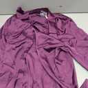 Zeagoo Satin Blouses for Women Silk Button Down Shirts Long Sleeve Business Casual Tops (M)