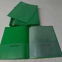 Henoyso Folders with Pocket School to Home Folder Heavy Duty 2 Pocket Homework Folders with Clear Front Pockets for School Students Parent Teacher Communication(Green,21 Pcs)