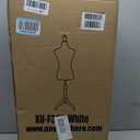 FDW | Female Mannequin Torso | Beige | with 7" Height Adjustment, 60-67 Inches
