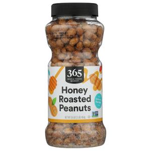 365 by Whole Foods Market, Honey Roasted Peanuts, 16 Ounce (EXP 11/28/27)
