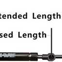 Qty(2) BOXI Hood Lift Supports for Mercedes-Benz CL500/CL55 AMG 2000-07/CL600 2001-07/CL65 AMG 2005-07/S350 2006/S430/S500 2000-06/S55 AMG/S600 2001-06/S65 AMG 2006-10 | Replaces 6270 2158800029