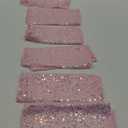 6 Pcs Iridescent Sequin Table Runner 12 x 72 Inch Mermaid Table Runner Glitter Sequin Sparkly Desk Cover for Wedding Birthday Party Ceremony Supplies Decor (Pink)