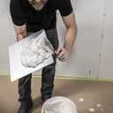 MARSHALLTOWN Hawk, 13Inch Aluminum Blade, Includes Callus Preventer and DuraSoft Handle, Masonry, Drywall, Made In the USA, 1D