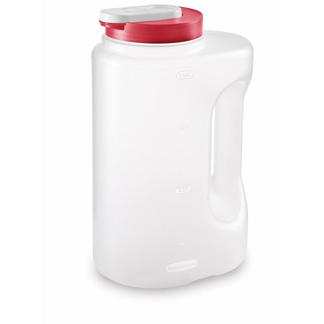 Rubbermaid 2122604 Mixermate Leak-Resistant Pitcher (128 Ounces)