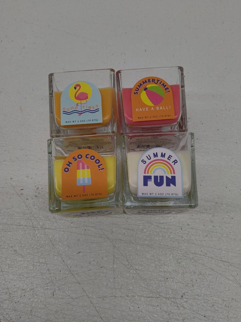 Candle Mixed Pack of 4