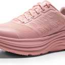 NORTIV 8 Women's Walking Shoes Cushion Running Tennis Shoes ActiveFloat Non-Slip Comfortable Breathable Workout Gym Sports Athletic Fashion Sneakers (7, Pink)