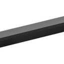 Hickory Hardware 1 Pack Solid Core Kitchen Cabinet Pulls, Luxury Cabinet Handles, Hardware for Doors & Dresser Drawers, 7-9/16 Inch (192mm) Hole Center, Flat Onyx, Streamline Collection