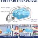 Cerbonny Small Cooler Bag Freezable Lunch Bag for Work School Travel,Leak-Proof Small Lunch Bag for Adults,Freezer Lunch Bags,Freezable Snack Bag Fit for Yogurt