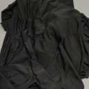 Peomeise 7.2FT Spandex Open Arch Backdrop CoverU-Shaped 2-Sided Backdrop CoverRound Top Chiara Stand Cover for Birthday Party Wedding Ceremony Baby Shower DecorationBlack