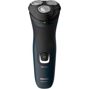 Philips Norelco Shaver Series 1000 Wet or Dry Electric Shaver, ComfortCut Blades, 3-Directional Flex Heads, One-Touch Open, 40 Minutes of Cordless Shaving from an 8-Hour Charge