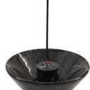 3 x Radicaln Marble Incense Holder for Stick 5.5" Inches Black Handmade Ash Tray & Palo Santo Holder, Perfect for Fall & Living Room Dcor, Ideal Incense Burner