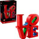 LEGO Art Love Collectible Building Set - DIY Kit for Adults, Ages 18+ - Gift for Wedding, Bridesmaids - Wedding Decoration to Display on Table - 31214