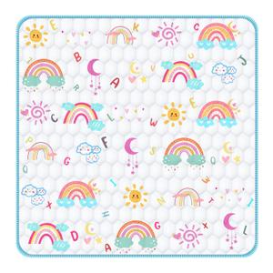 Baby Play Mat 47x47 Playpen Mat Baby Play Mats for Floor Thicker Soft Baby Playmat Non-Slip Cushioned Baby Crawling Mat Foldable Machine Washable Baby Floor Play Mat for Babies Toddlers Infants