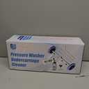 RIDGE WASHER Pressure Washer Undercarriage Cleaner, 16 Inch Undercarriage Washer with Foam Cannon, Under Car Cleaner with Straight Extension Wand, 4000 PSI