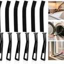 LKbeuuu Cleaning Brush 18 PCS Hard Bristle Crevice Cleaning Brush for Kitchen & Bathroom Crevice Cleaning Tool, Bathroom Gap Brush, Cleans Tile Gap/Tight Spaces/Window Tracks, Pack of 3 