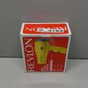 REVLON Compact Hair Dryer | 1875W Lightweight Design, Perfect for Travel, (Yellow), Plastic