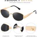 2 x Women's Retro Sunglasses - Classic Trendy Polarized Sun Glasses UV Protection Fashion Eyewear