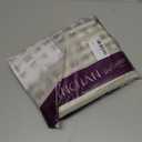 jinchan Striped Linen Kitchen Curtains 45 Inches Length Tier Curtains Farmhouse Modern Cafe Style Small Window Treatments Airy Light Filtering Rod Pocket for Living Room Bathroom 2 Panels Sage Green