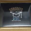 Gift Basket Village - Congrats Grad Deluxe Gift Box: Gourmet Snacks, Plush, and Sweet Treats, Perfect Graduation Present, Handcrafted in the USA, Best By 2026/JL/26