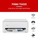 Canon PIXMA TS4320 MFP Inkjet Printer (7181C002) Bundle