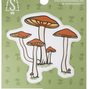 Mushrooms Stickers Pack of 2