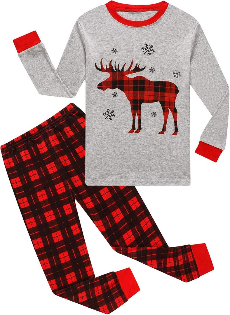 Dolphin&Fish For Kids Pjs Boy Pajama Little boy Sleepwear Cotton 100% Soft Fabric For Children Clothes (7, 913christlulu)