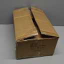 24 Inch Gold PE Rattan Christmas Tree Collar, Handwoven Plastic Wicker Tree Base Cover with Cable Slot and Metal Frame, Waterproof Tree Stand Cover for Small Mini Pencil Xmas Trees, Indoor Outdoor Use