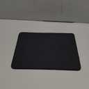 TECKNET Mouse Pad with Anti-fray Stitching, Waterproof Surface & Non-Slip Rubber Base with Stitched Edges Gaming Mouse Mat for LaptopCompatible with Laser and Optical Mice - Black (Small)
