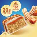 Pure Protein Caramel Churro Protein Bars 20g Protein, 3g Sugar, 190 Calories (12 count) Low Sugar* High Protein Snack - Gluten Free - Perfect for a Healthy Snack (EXP 02/11/27)