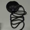 Daoeny Bird Bath Heater, 120W Bird Bath Heaters for Outdoors in Winter, Birdbath Water Heater Full-Covered Aluminum, Heated Bird Bath Pond Deicer Thermostatically Control for Patio Yard Farm (Black)