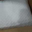 Cooling Pillow Standard Size Pack of 1 - Breathable Cooling Bed Pillows for Hot Sleepers - Adjustable Shredded Memory Foam - Soft or Firm, Supportive for Side, Back & Stomach Sleepers - Washable Cover