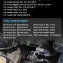 TAUTOY 21-534 Power Steering Pump 3.5L Only For Honda Odyssey 2011 2012 2013 2014 2015 2016 2017,Ridgeline 2012 2013 2014 Pilot 2012 2013 2014 2015,21534 96-665 56110-RN0-A51