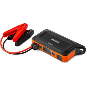 NEBO 1500A Portable Car Battery Jump Starter | 29.9Wh Power Supply Jump Box Restarts 12V Trucks & SUVs, 30 Battery Boosts from 1 Charge, Integrated Emergency Floodlight, USB Ports, TSA Approved