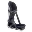 United Ortho USA12033 Plantar Fasciitis Adjustable Leg Support Brace Fits Right or Left Foot for Soreness Relief, Foot Pain and Stretching, Small, Black