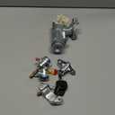 Complete Set Door Lock Ignition Switch Replacement for Toyota Corolla 1992 1993 1994 1995 1996 1997 69052-12340 69052-12360