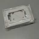 Suptek Wall Outlet Shelf, Home Wall Shelf Organizer for Outlets, Perfect for Bathroom, Kitchen, Bedrooms,Ideal for Cell Phone,Speaker up to 20lbs,with Cable Management and Detachable Hooks,White(S3W)