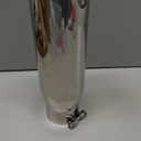 2.75 inch Inlet Exhaust Tip, 3.5" Outlet 12" Overall Length Stainless Steel Exhaust Tail Pipe, Bolt-On, Slant Sleek Angle Cut, Polished Tailpipe, Silvery