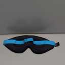 MyHalos Sleep Mask  3D Blackout Eye Mask for Women & Men, Side Sleepers, Zero Pressure Memory Foam Eyelash Friendly, Breathable,Award-Winning Sleep Aid for Travel (Black, 1 Count (Pack of 1))