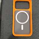Case for iPhone 17 Pro, MagSafe Orange