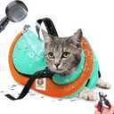 AWOOF Cat Grooming Bag Adjustable Cat Bathing Bag Anti Scratch Bite Restraint Bag Cat Sling Bag Durable Mesh Cat Shower Bag for Small Medium Large Cats Nail Trimming Ear Cleaning Medicine Taking