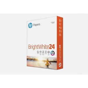 HP Printer Paper 8.5x11 Bright White 24 lb 1 Ream 500 Sheets Premium quality