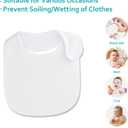 Baby Bibs Soft and Absorbent Organic Cotton Bandana Drool Bibs Set for Boys Girls Newborn 0-36 Months