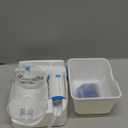 Ear Wax Removal, Electric Ear Cleaning Kit with Light, FSA-HSA-Eligible, Ear Irrigation Kit with 4 Pressure Modes, Safe and Effective Ear Flush Kit with Ear Cleaner - Includes Basin, Towel & 15 Tips (Blue)