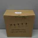 Brightever LED Outdoor String Lights,100FT Patio Lights with 52 Shatterproof ST38 Vintage Edison Bulbs 2700K Dimmable, Outside Hanging Light Waterproof for Porch Deck, Garden, Backyard, Balcony White