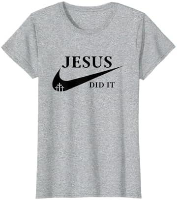 Jesus Did It He is Risen T-Shirt L