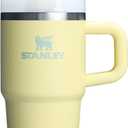 STANLEY Quencher H2.0 Tumbler with Handle and Straw 20 oz | Flowstate 3-Position Lid | Cup Holder Compatible for Travel | Insulated Stainless Steel Cup | BPA-Free | Pomelo